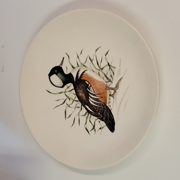 Vintage 1961 Duck by Delano Studios Decorative Plate - Picture 4 of 6